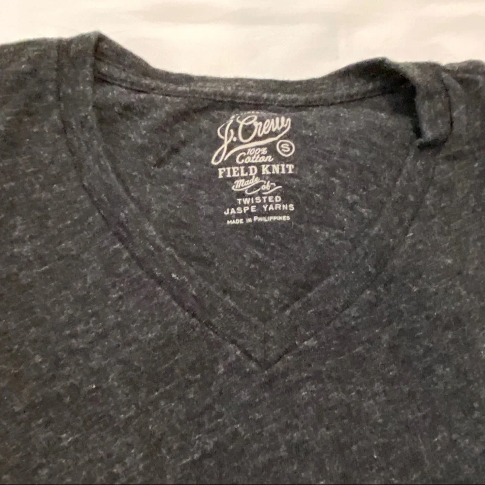 J. Crew Field Knit V Neck Tee